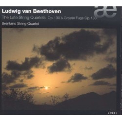 Ludwig van Beethoven: Streichquartett B-Dur Op. 130 & Große Fuge, Op. 133 Brentano String Quartet (Aeon, 2014)