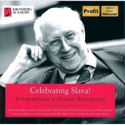 4er CD-Box: Celebrating Slava! - In Remenbrance of Mstislav Rostropovich