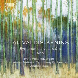 CD: Talivaldis Kenins (1919-2008) Symphonien Nr. 5 & Nr. 8 "Sinfonia concertata" für Orgel & Orchester 