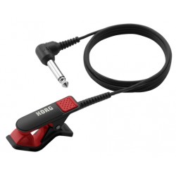 KORG CM200 Kontaktmikrofon für alle Stimmgeräte schwarz-rot
