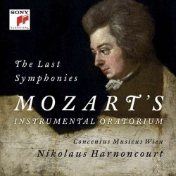 Wolfgang Amadeus Mozart: Sinfonien Nr. 39-41 Concentus Musicus Wien, Nikolaus Harnoncourt