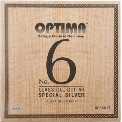 Optima Saitensatz Classical Guitar No.6 Special Silver, Clear Nylon, High
