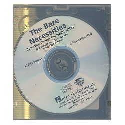 The Bare Necessities : CD with full performance and accompaniment only
