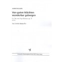 Thalheim, Armin: Von guten Mächten wunderbar geborgen op.17 für gem Chor und Orgel (Klavier) Partitur