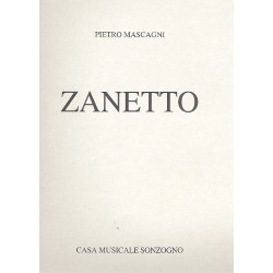 Mascagni, Pietro: Zanetto Klavierauszug