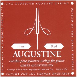 Augustine Red label Saiten für Konzertgitarre 4/4 - Stärke: mittel (medium tension)