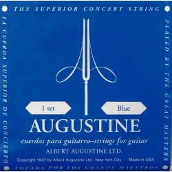 Augustine Blue label Saiten für Konzertgitarre 4/4 - Stärke: hart (high tension)