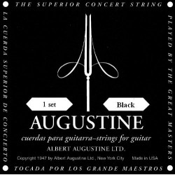 Augustine Black label Saiten für Konzertgitarre 4/4 - Stärke: weich (low tension)